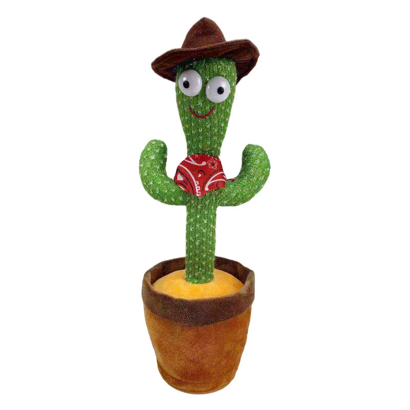 Dancing Cactus Toy โ Singing & Talking Plush