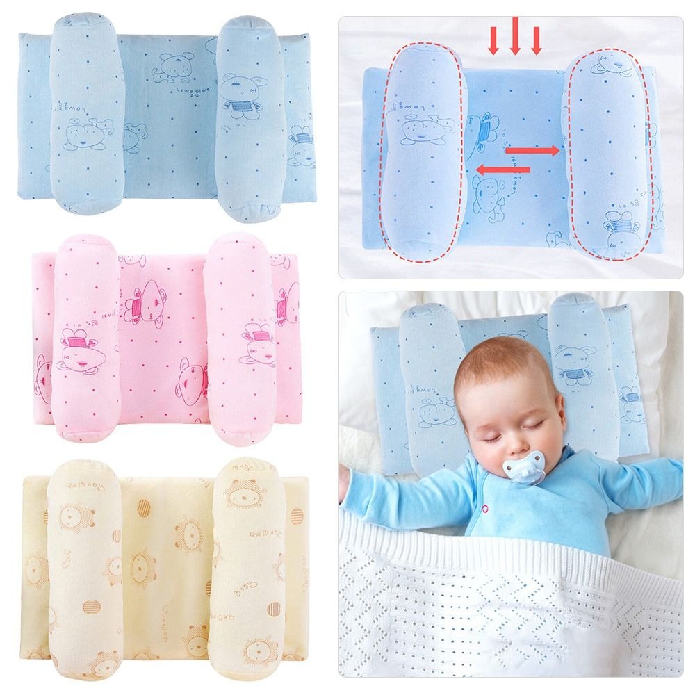 Newborn Head Shaping Pillow – Soft Breathable Baby Support Cushion