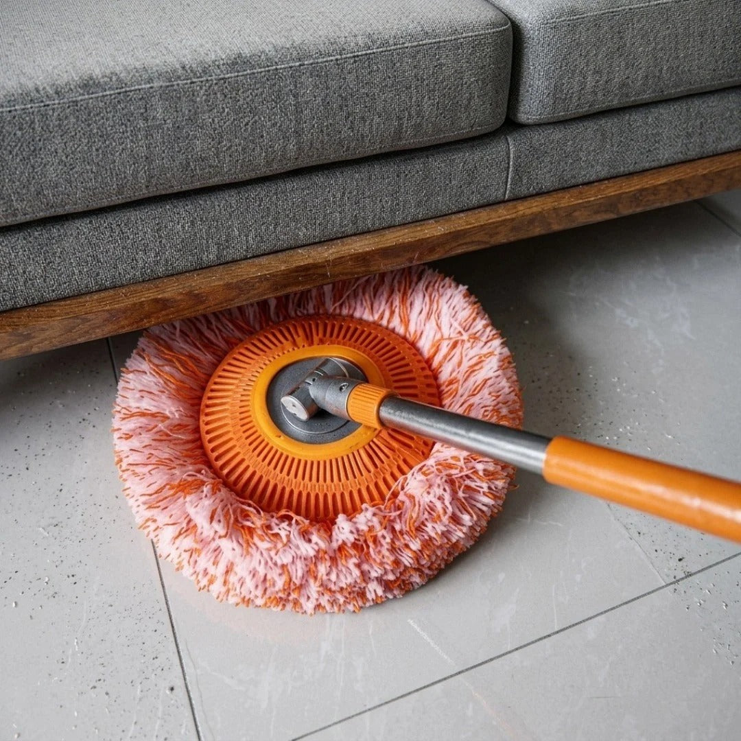 360° Rotatable Adjustable Cleaning Mop | Lightweight Microfiber Floor Mop