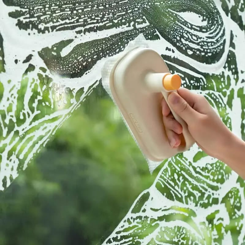 One-Press Deep Cleaning Dish Brush | Kitchen Cleaning Brush with 50 Disposable Sheets