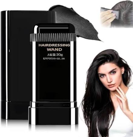 Instant Root Touch-Up Hair Color Wand – Black | Temporary Gray Hair Concealer