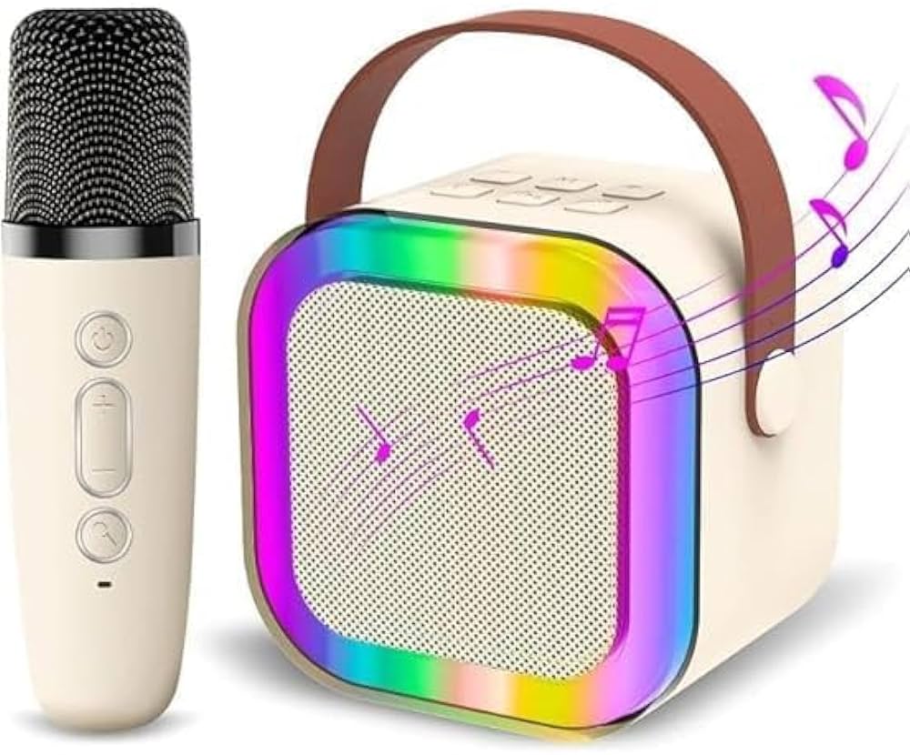 K12 Portable Bluetooth Speaker with Wireless Mic | Karaoke Speaker