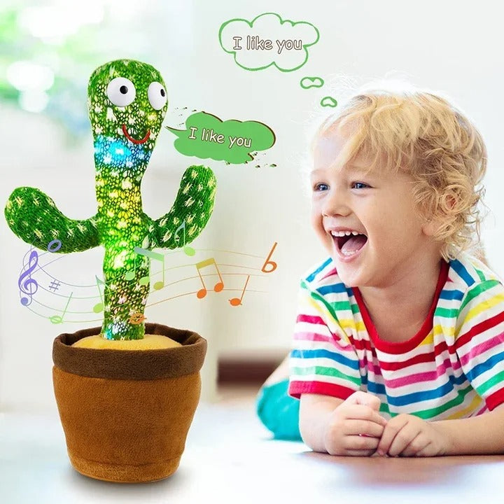 Dancing Cactus Toy – Singing & Talking Plush
