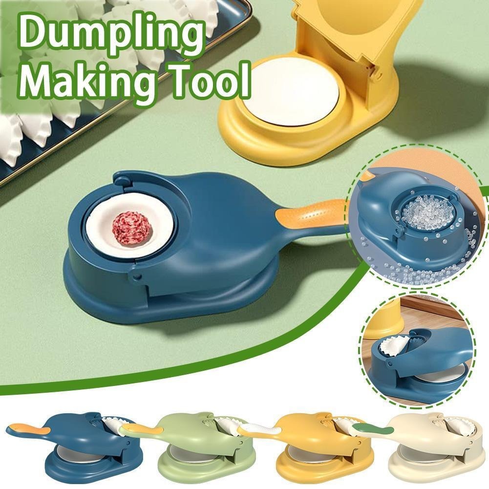 Dumpling Maker Kitchen Press Mold | Easy Press & Seal Tool for Homemade Dumplings (Random Color)