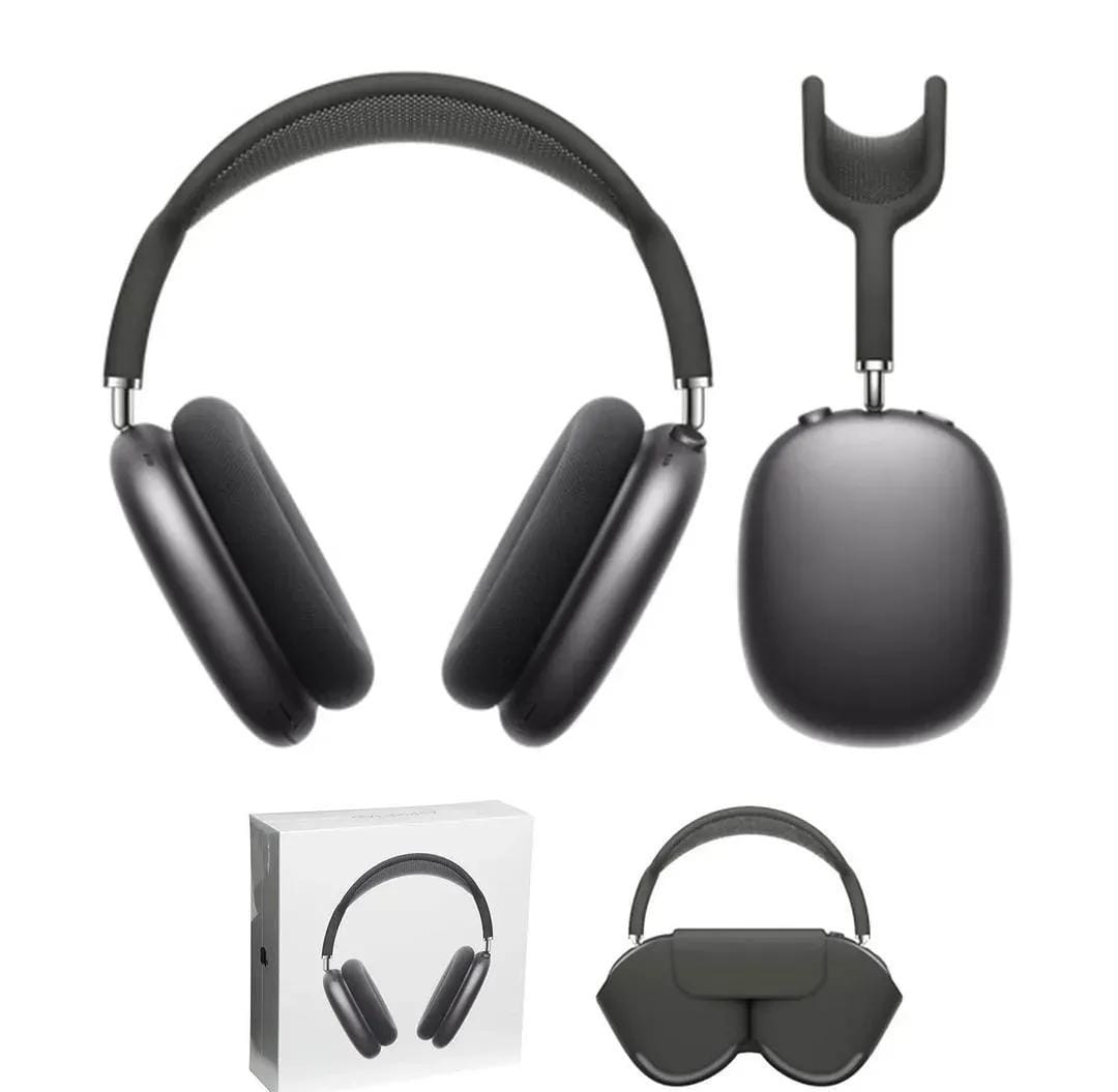 P9 Wireless Bluetooth Headphones – Premium Over-Ear Stereo Headset with Cushioned Ear Cups, Built-In Mic & 3–4 Hour Battery – Black