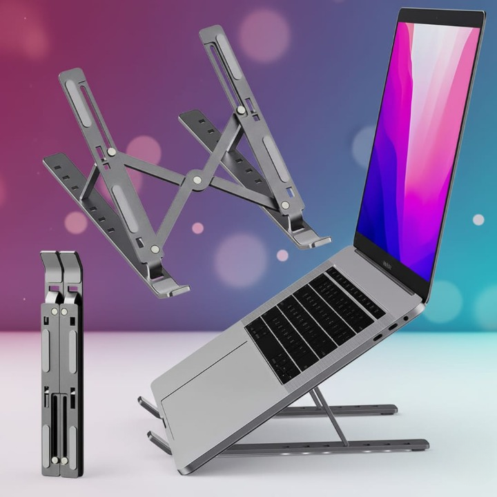 Laptop stander foldable