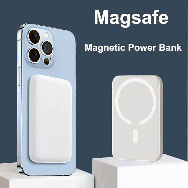 10000mAh Magnetic Wireless Power Bank | Fast Charging Power Bank for iPhone & Android