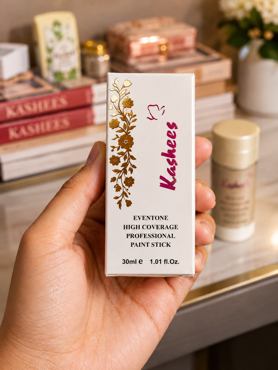 Kashee Paint Stick Foundation – 30ML Ivory | Smooth Face Coverage Makeup