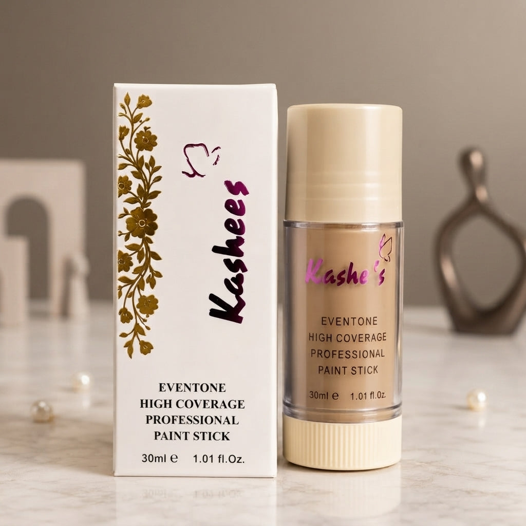 Kashee Paint Stick Foundation – 30ML Ivory | Smooth Face Coverage Makeup